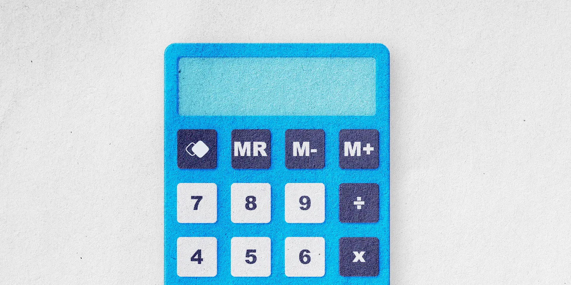 Blue Calculator